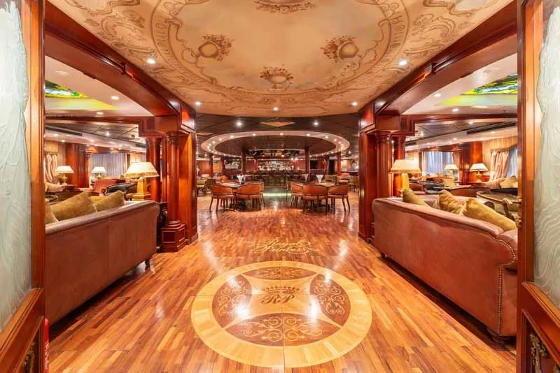 Restaurant aboard the Royal Princess Nile Cruise Nile cruise